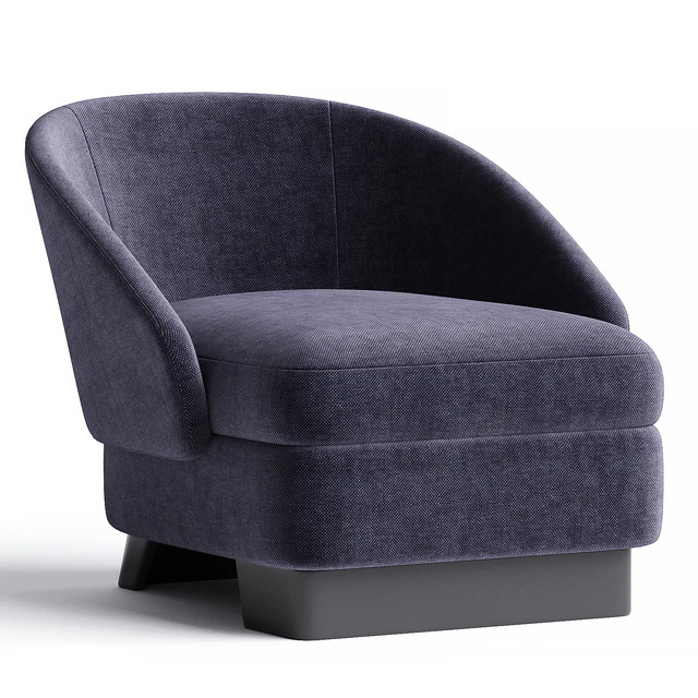 LAWSON | Armchair with armrests — Скачать
