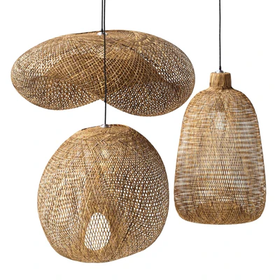 Rattan Pendant light — Ver 2