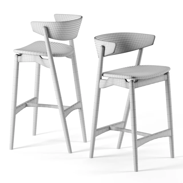 SIBAST 7 bar stool — Скачать