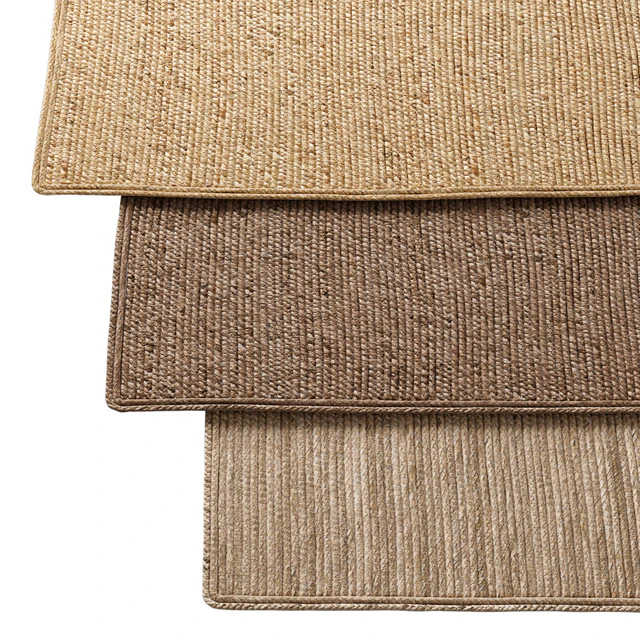 Natural Lengthwise Braided Jute Rug — Descargar