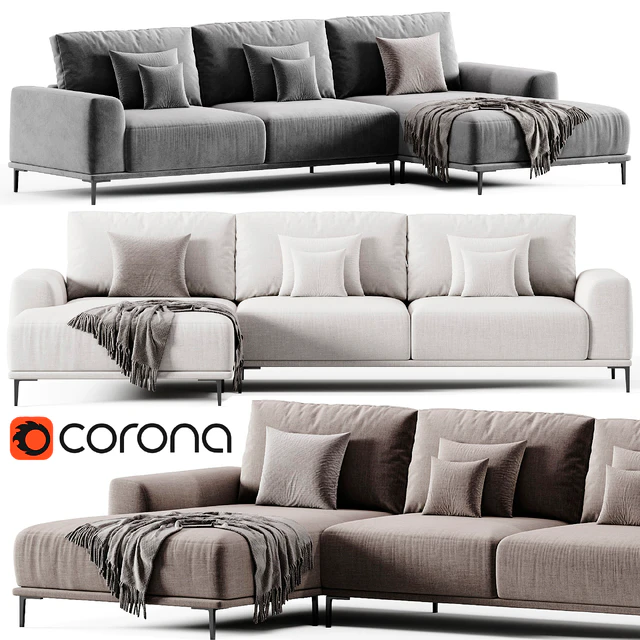 Sofa Lounge Montado By Eichholtz — Descargar
