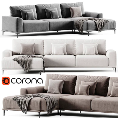 Sofa Lounge Montado By Eichholtz — Ver 1