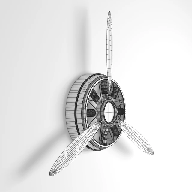 Wall Clock Propeller by KARE — Descargar
