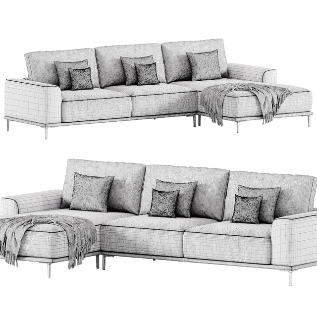 Sofa Lounge Montado By Eichholtz — Descargar