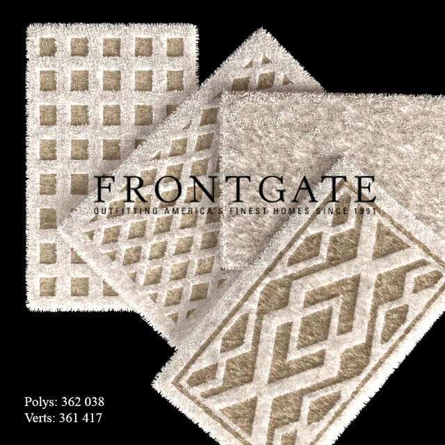Коврики для ванной Asher Bath Rug — Скачать