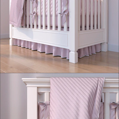 Baby cot Pottery Barn Larkin — Ver 3