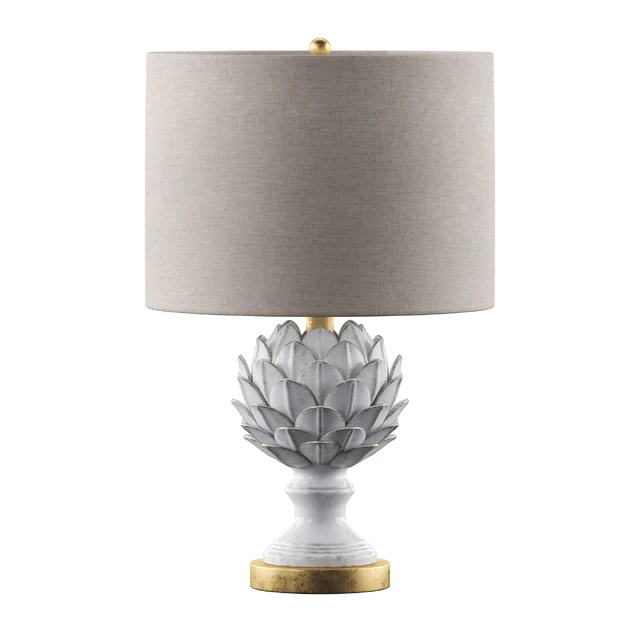 Regina Andrew Leafy Artichoke Ceramic Table Lamp — Скачать