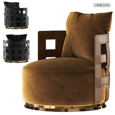 Rugiano Braid Armchair — Вид 4