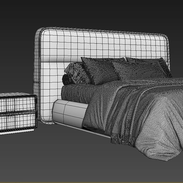 Giorgetti Frame Bed 59201 — Descargar