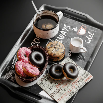 Coffee set — Ver 3