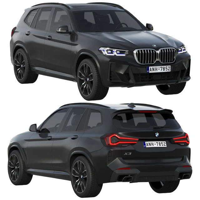 BMW X3 2022 — Скачать