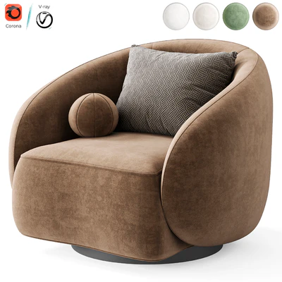 Swivel Chair Amore by Eichholtz — Ver 3