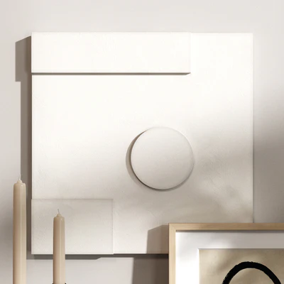 Decorative set with plaster panels — Ver 5