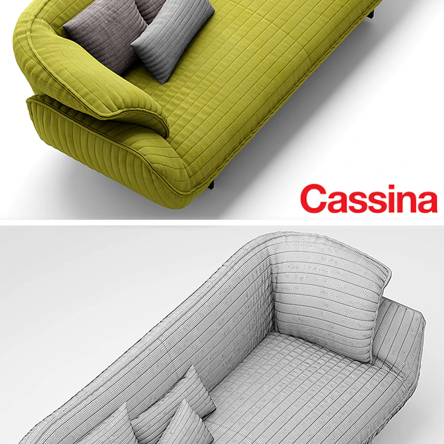 Диван cassina 550 BEAM SOFA SYSTEM — Скачать