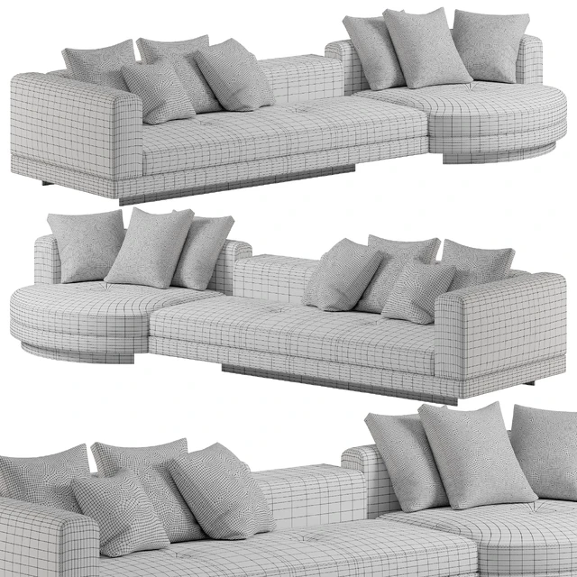 Minotti Connery Sofa — Descargar