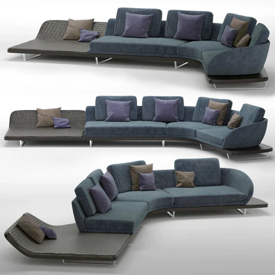 Reflex SEGNO SOFA CHAISE LONGUE — Ver 1