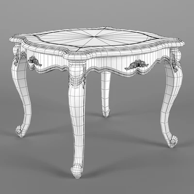 2601200 230 1 Carpenter Small square tea table 760x760x551 — Вид 2
