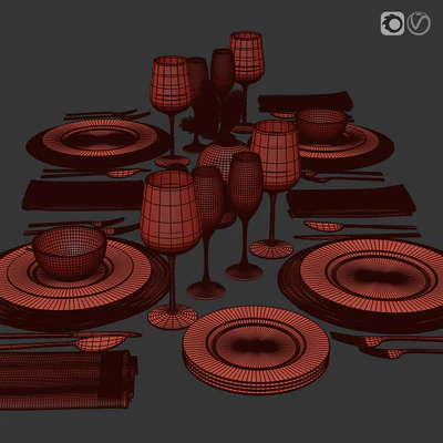 Сервировка стола / Table setting 29 — Вид 3