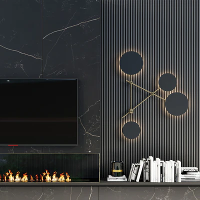TV wall modern 56 — Вид 2