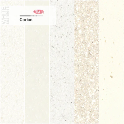 Dupont Corian Kitchen Countertops White — Ver 1