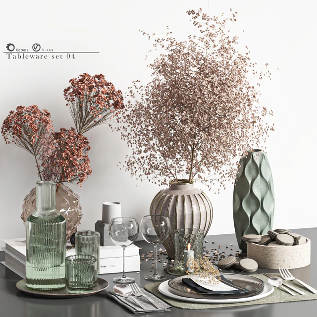 tableware set 04 — Descargar