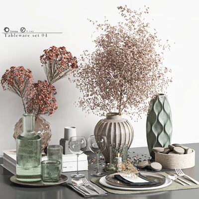 tableware set 04 — Ver 1
