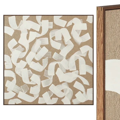 Abstract modern painting on canvas — Ver 1
