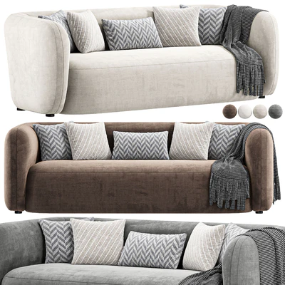 Nara Sofa Gibson Wheat By Highfashionhome — View 1