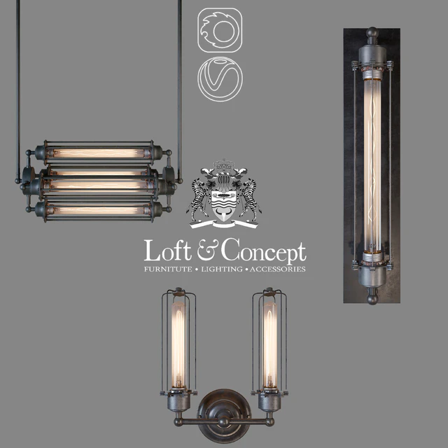 Series Loft Industrial Edison Cage — Descargar