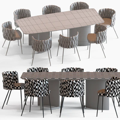 LoftDesigne Chair 2678 and Table 6838 — Вид 2