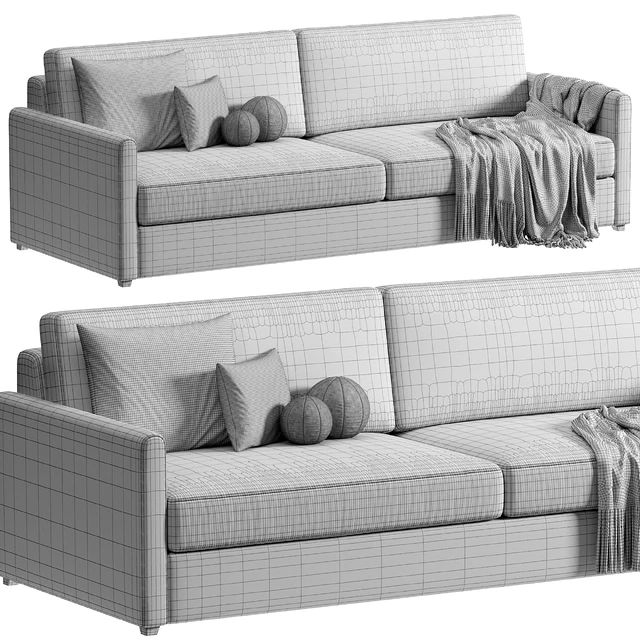 MALEA COGNAC BROWN VELVET SOFA By CB2 — Descargar