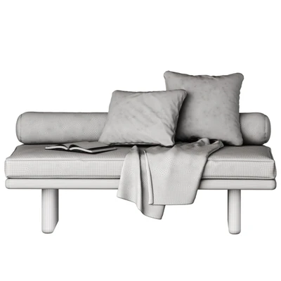 Window seat with cushions — Ver 3
