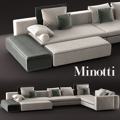 Диван Yang Modular Sofa Minotti — Вид 2
