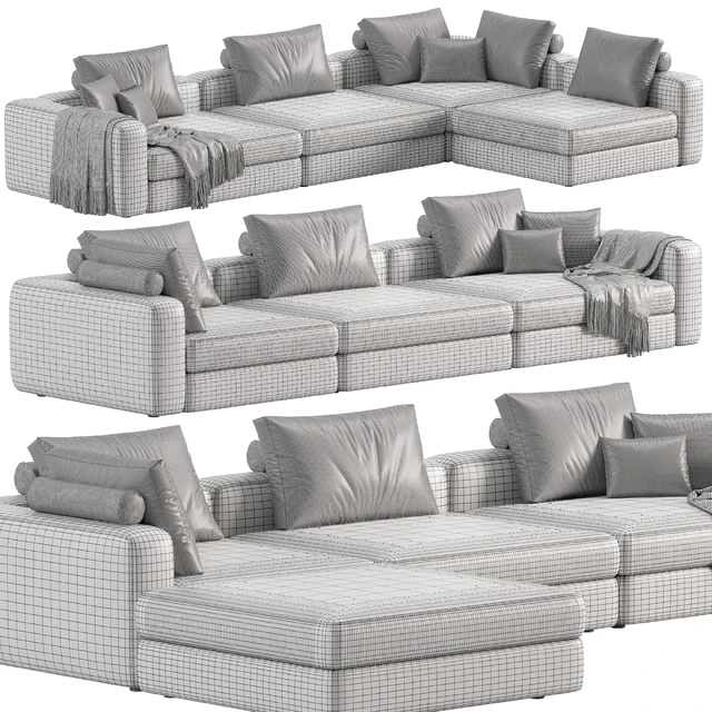 Soho Blanche Sofa — Descargar
