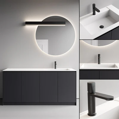 Antonio Lupi Design Piana Vanity Unit Set 1 — Вид 1