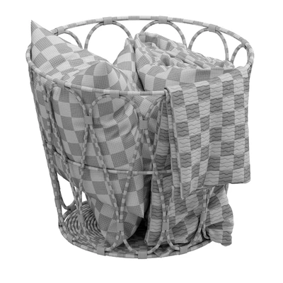 Basket with blanket — Вид 2