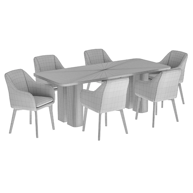Texas dining chair and Lazar table — Descargar