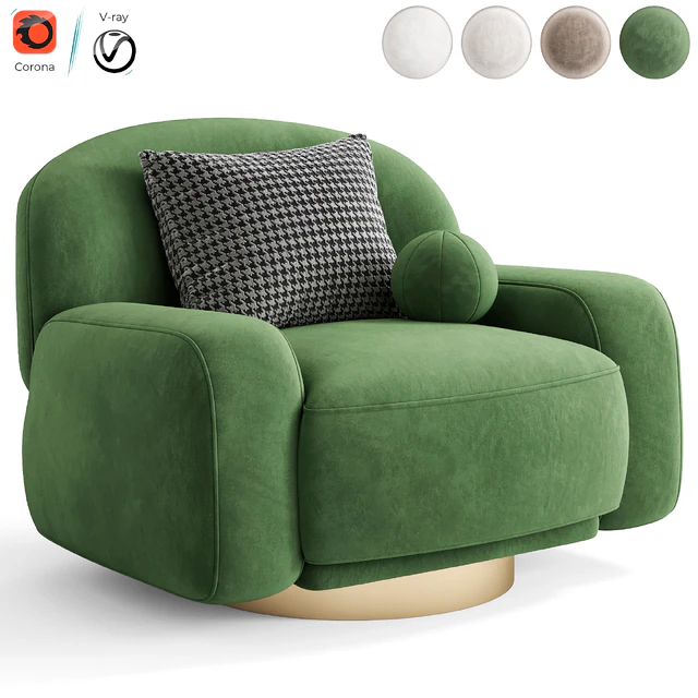 Swivel Chair Unide by Eichholtz — Descargar