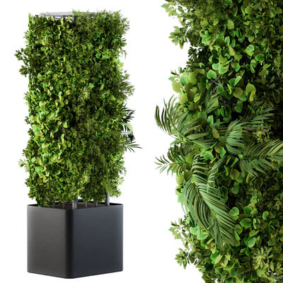 Outdoor Plant Box - Vertical Garden 02 — Ver 2