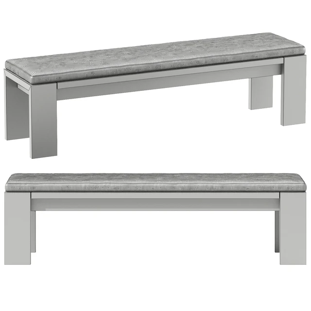 Marbella Teak Dining Bench — Скачать