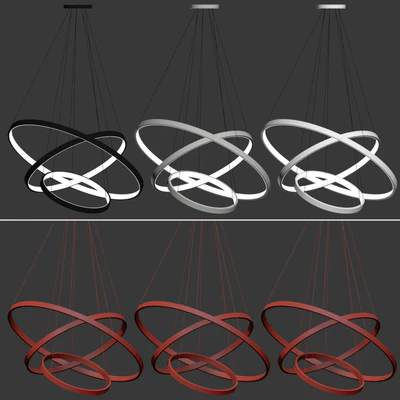 Modern Chandeliers Rings — Вид 2