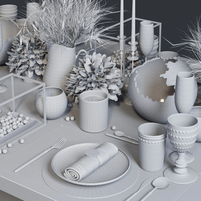 Luxury table setting — Descargar