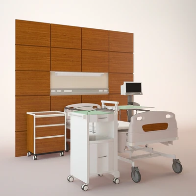 Больничная палата - Hospital room — Вид 3