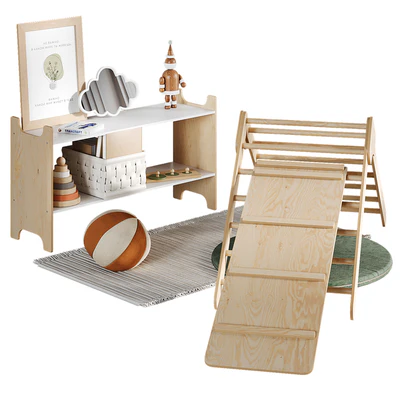 Montessori nursery decor — Ver 8