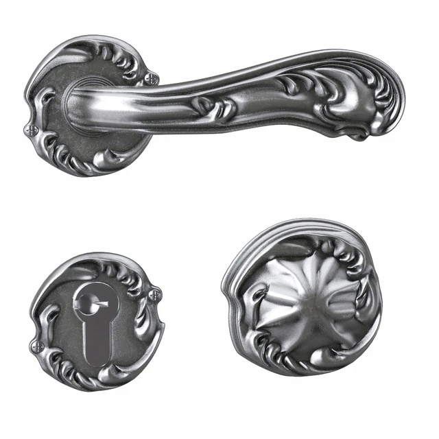 Classic Door Handle in silver — Descargar