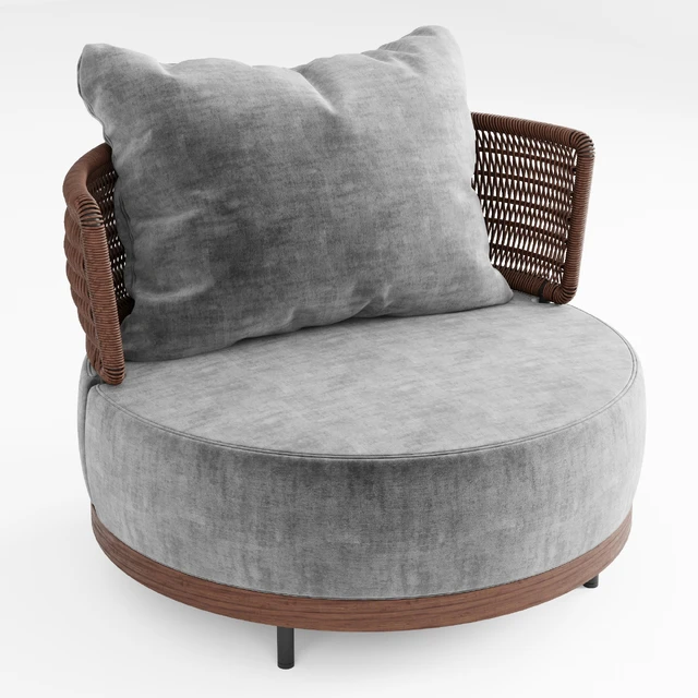 Minotti quadrado armchair — Descargar