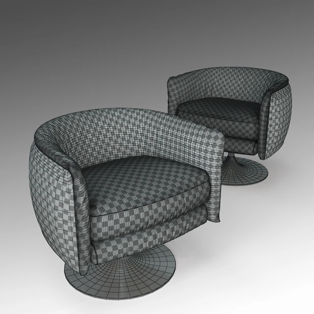 D'Urso Swivel Chair — Descargar