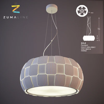 Zuma Line SOLE P0317-05H-S8A1 — Вид 1