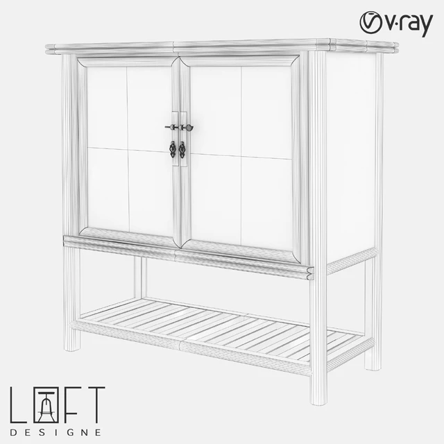 Chest of drawers LoftDesigne 80530 model — Descargar