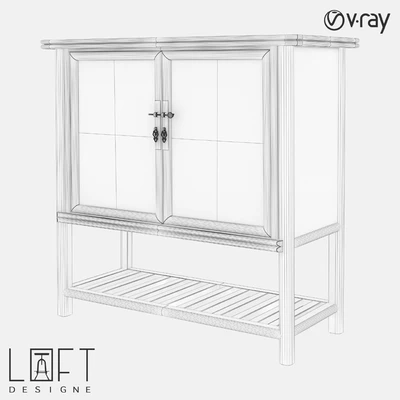 Chest of drawers LoftDesigne 80530 model — Ver 2